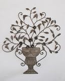 Ashton Sutton Metal Urn Wall Hanging
