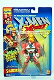 Shatterstar 2nd Edition Action Figure - 1994 - X-Men / X-Force Series - w/ Dual Sword Slashing - w/ Trading Card - Limited Edition - Collectible