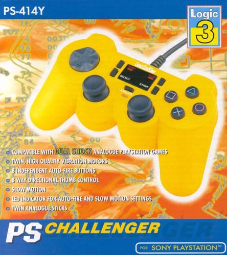 Childrens Toyshop  Video Games : Challenger Pad - Yellow