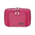 Amazon's Kindle 2 CaseCrown Double Memory Foam Case with Front Pocket (Alligator Hot Pink)
