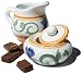 Pinzon by Caleca Sole 2-Piece Creamer and Sugar Bowl Set