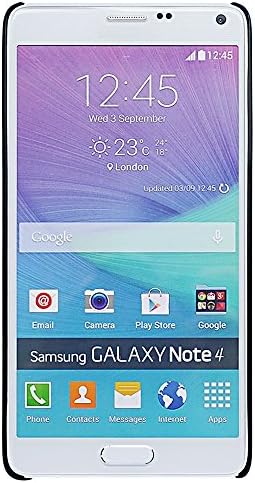 Casea Packing Blue Keep Swimming Fish Pattern Hard Cover Case for Samsung Galaxy Note 4