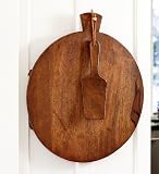 Oversized Mango Wood Pizza Board and Server