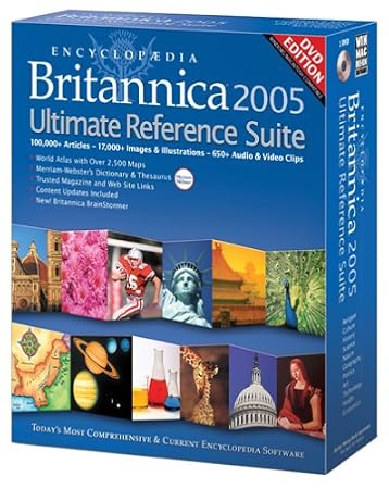 Encyclopedia Britannica 2005 DVD Ultimate Reference Suite
