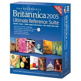 Encyclopedia Britannica 2005 DVD Ultimate Reference Suite
