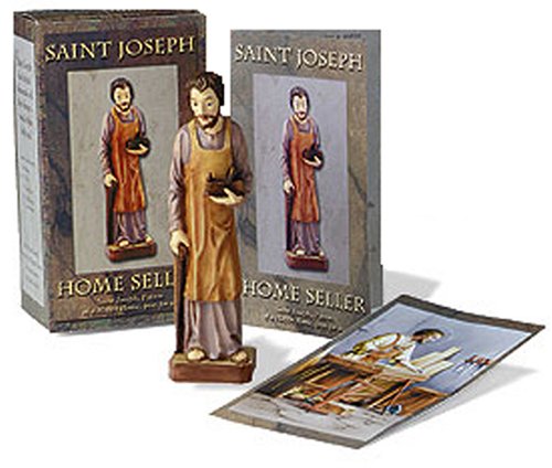 ST JOSEPH statue HOME SELLER selling Kit saint house figurine