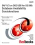 Sap R/3 on DB2 for Os/390: Database Availability Considerations