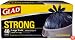Glad Quick Tie Large Trash Bags, 30 Gallon, 40-Count Bags, (Pack of 4)