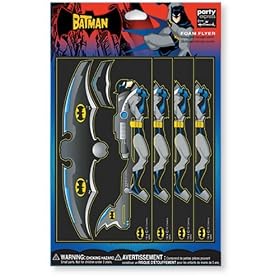 Batman Foam Flyers (4 count) by BuyCostumes