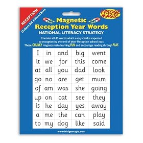 National Literacy Strategy Magnetic Words for Reception Year Key Stage 1