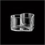 Gorham Crystal Amore Candy Dish Heart Shape