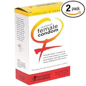 Mayer Laboratories FC Female Condom, 5-Count Boxes (Pack of 2)