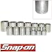 Bahco/Snap On 805214 14 pc 1/2in. 12pt. Drive Std. Sockets