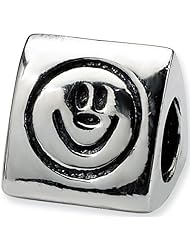 Reflection Beads Silver Three Wise Monkeys Trilogy Bead