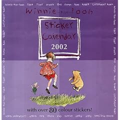 Winnie the Pooh Sticker Calendar 2002