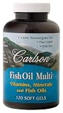 Carlson Laboratories – Fish Oil Multi, 120 softgels