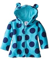 Gerber Baby Girls' Printed Micro Fleece Jacket with Lined Hood