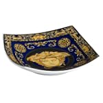 Versace by Rosenthal Medusa Blue 7-Inch Candy Dish