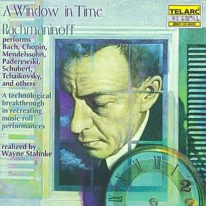 A Window in Time: Rachmaninoff Performs Chopin, Tchaikovsky, and Others by Johann Sebastian Bach, Frederic Chopin, Christoph Willibald Gluck, Adolf Henselt, and Felix Mendelssohn (Audio CD - 1999)