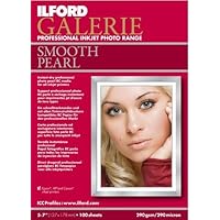 ILFORD Galerie Smooth Pearl Professional Inkjet Paper 8.5 X 11 - 50 Sheets