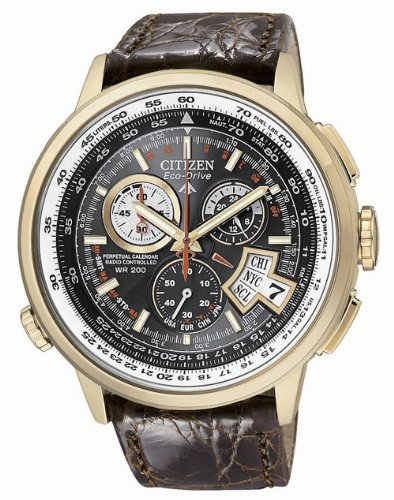 Citizen #BY0003-07E Men's Limited Edition Eco Drive Chronograph Alarm Atomic Watch