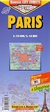 Paris Laminated Map (B&B)