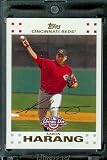 2007 Topps Opening Day #128 Aaron Harang Cincinnati Reds - Mint Condition - Shipped in Protective Display Case !