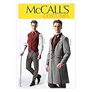 McCall Pattern Company M7003 Men's Costumes, Size MEN (Small (34-36) Medium (38-40) Large (42-44) X-Large (46-48) XX-Large (50-52))