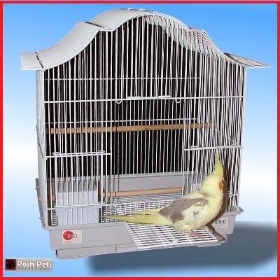 Dahak Bird Cage White Maimi Budgie Canaries Parrotlets Birds