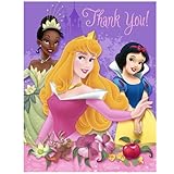 Disney Princess Dreams Thank You Cards (8 count)