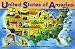 Melissa & Doug Deluxe Wooden USA Map Puzzle