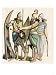 Assyrian Soldiers after a Battle, Holding an Enemy's Decapitated Head Giclee Poster P...