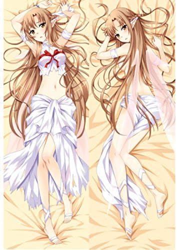 Merry Holiday Shopping HOT SAO Sword Art Online Asuna bikini Dakimakura Hugging Body Pillow case MGF (50cm x 150cm)