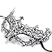 Geek-M Metal Laser Cut Masquerade Mask Women Venetian Party Mask
