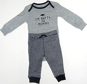 Carter's Halloween Baby Costume I'm Batty for Mommy 2 Pieces Bodysuit & Leggings (newborn)