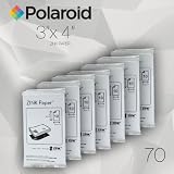 from Polaroid Polaroid ZINK Media 3 x 4 inch Photo Paper for Polaroid Z340 Camera and Polaroid GL10 Printer - Pack of 70