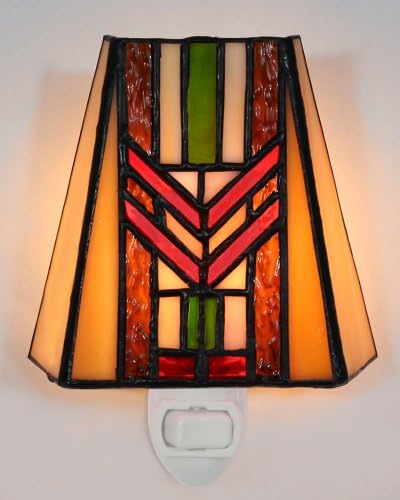 Mission Stained Glass Night Light 1663