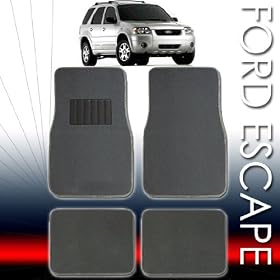 QULAITY UNIVERSAL CARPET CAR FLOOR MATS SET FOR FORD ESCAPE WITH BOUNS PURPLE SLICE