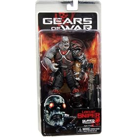 NECA Gears of War Series 1 Action Figure Locust Sniper by Player select