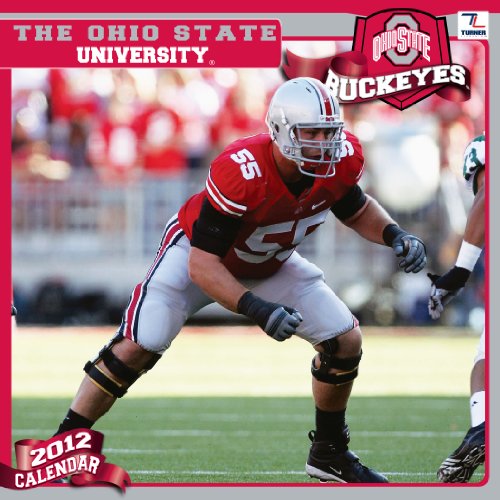 2012 OHIO STATE BUCKEYES MINI WALL CALENDAR