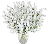 5138tWXy8yL. SL160  1920 Babys Breath Gypsophila Artificial Silk Flowers  white Reviews