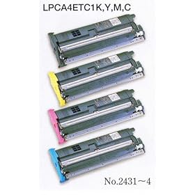 【クリックで詳細表示】エプソン トナーカートリッジ LPCA4ETC1M マゼンタ 汎用： パソコン・周辺機器