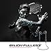 Wireless Bluetooth Headphones,In-Ear Earbuds Sports headsets with Mic,CVC 6.0 Noise Cancelling Stereo Audio&Sweat-proof Lightweight Earphones for Running Exercise Gym Earpieces-Pearl Gray