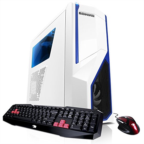 iBUYPOWER AM-FS06B Gaming Desktop - AMD FX-6300, NVIDIA GTX 960, 8GB DDR3, 1TB HDD, 128GB SSD, 24X DVDRW, 802.11ac Wi-Fi USB Adapter, Windows 10