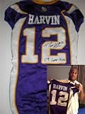 Percy Harvin Game Used Jersey Minnesota Vikings Rookie