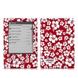 Aloha Red Design Protective Decal Skin Sticker for Sony Digital Reader Pocket PRS 300