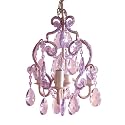 Tadpoles Three Bulb Chandelier in Lavender Topaz