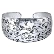 Handcrafted Sterling Silver Songbird Cuff Bracelet