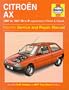 Citroen Ax (1987-97) Service and Repair Manual (Haynes Service & Repair Manual)