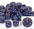 Speckled 12mm d6 Cobalt Pipped Dice